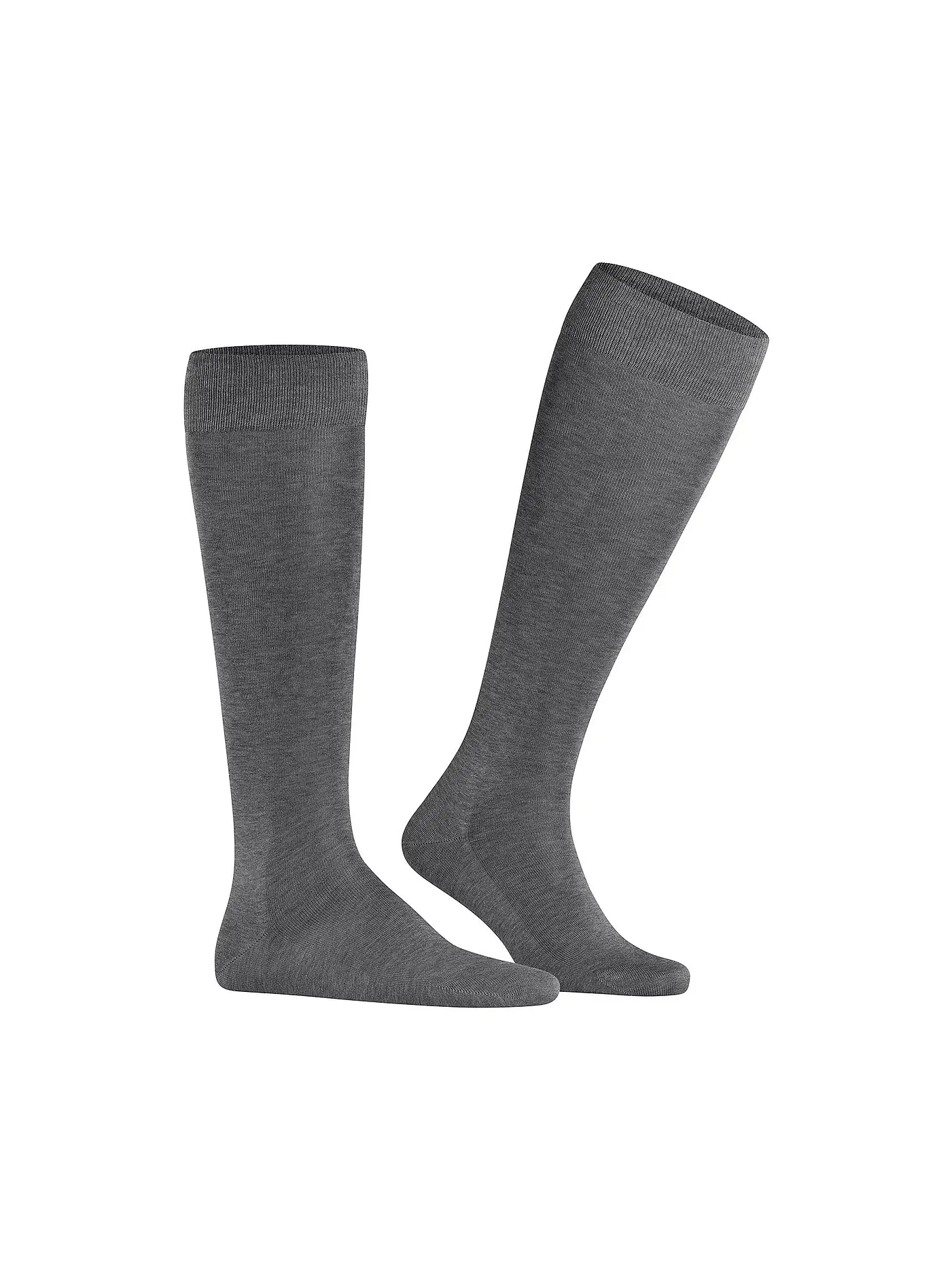 FALKE | Kniestrümpfe TIAGO black | grau